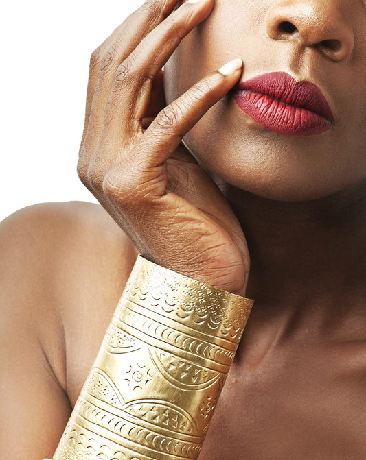 Statment Brass Cuff Bracelet