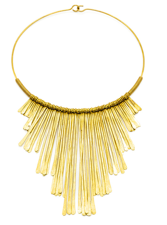 Brass Dangles Necklace